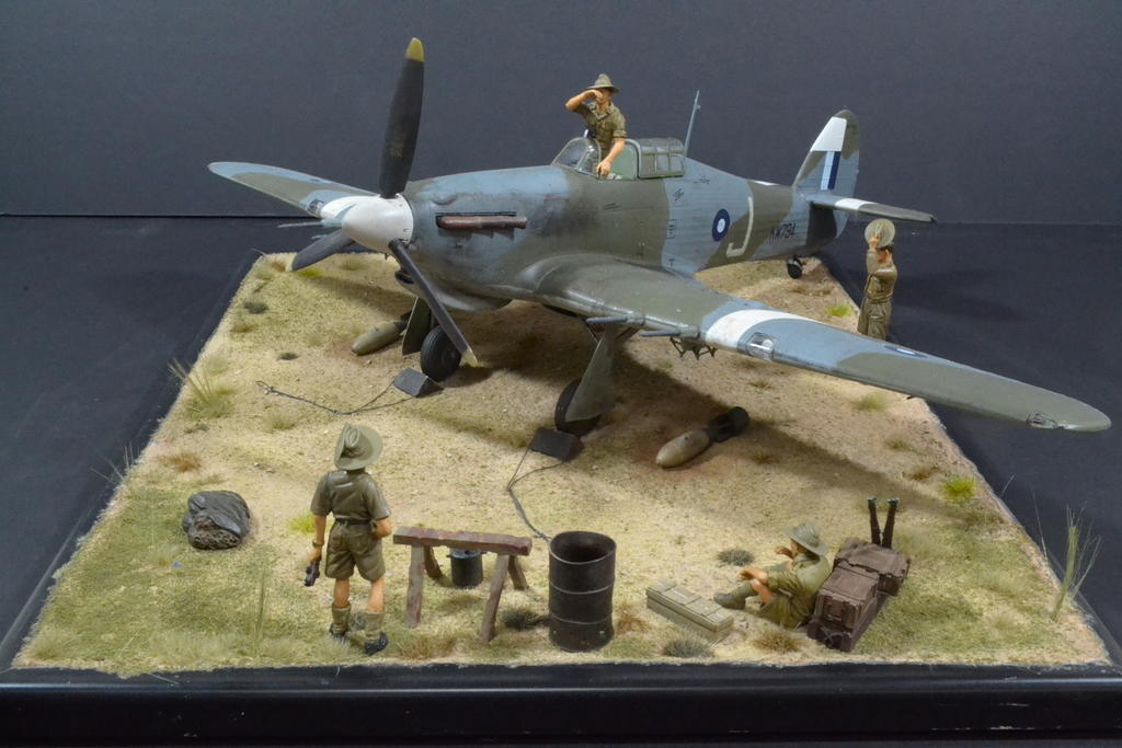 Clang! Hurricane IIc, 5 Sqn Burma 1944