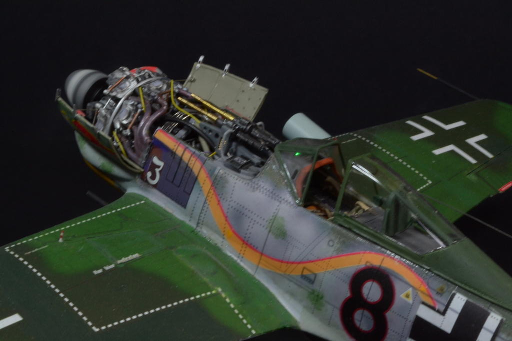 FW 190A8, 1:24 with decals instead of paint