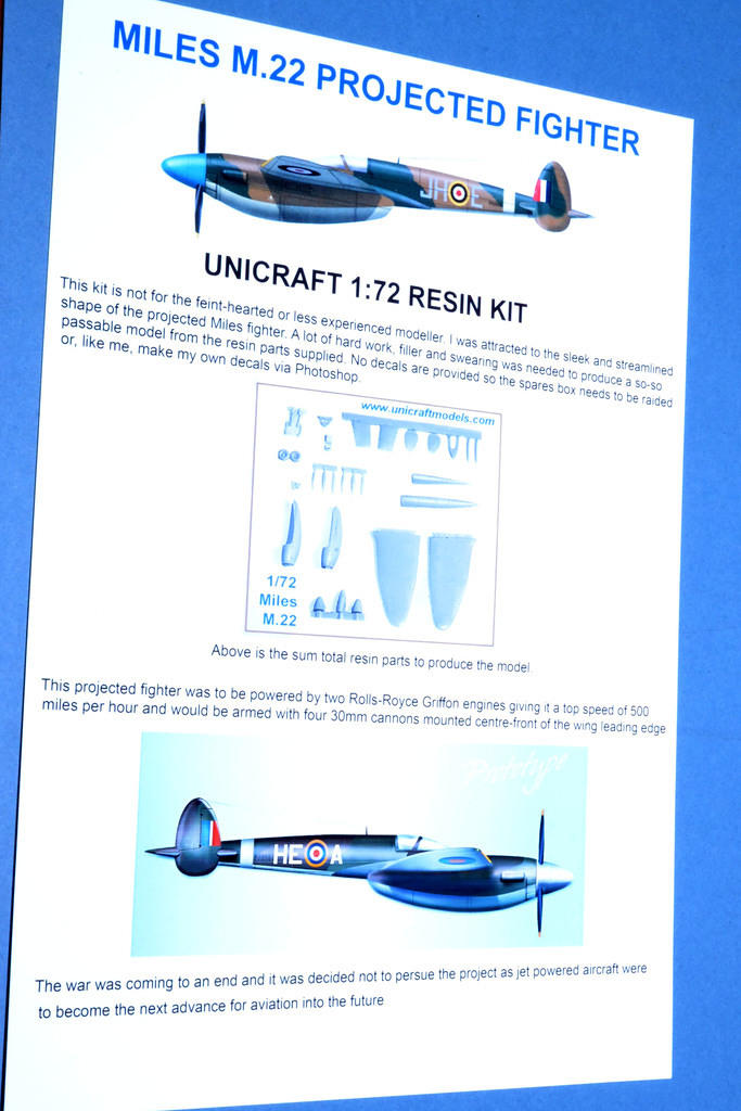 Miles M.22 Projected Fighter