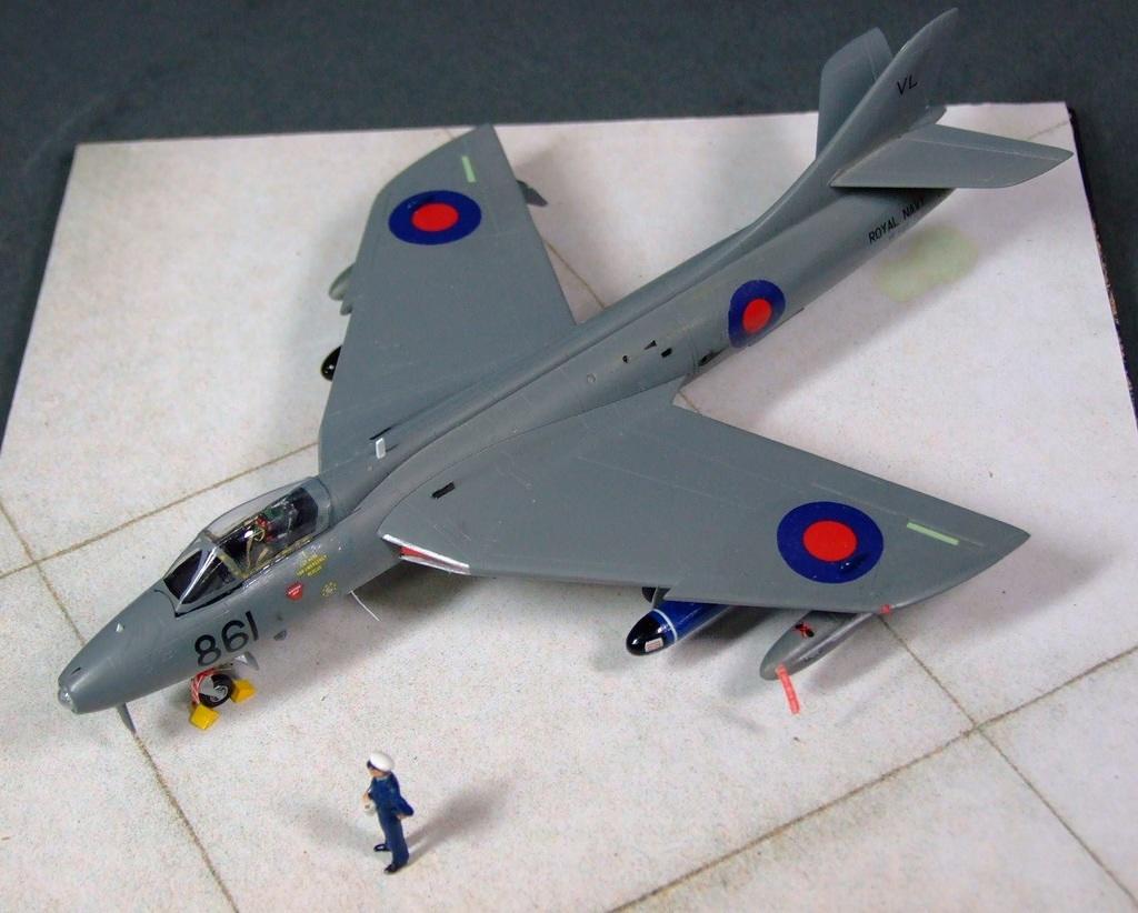 Hunter FGA11, FRADU, late 1980s, 1:72