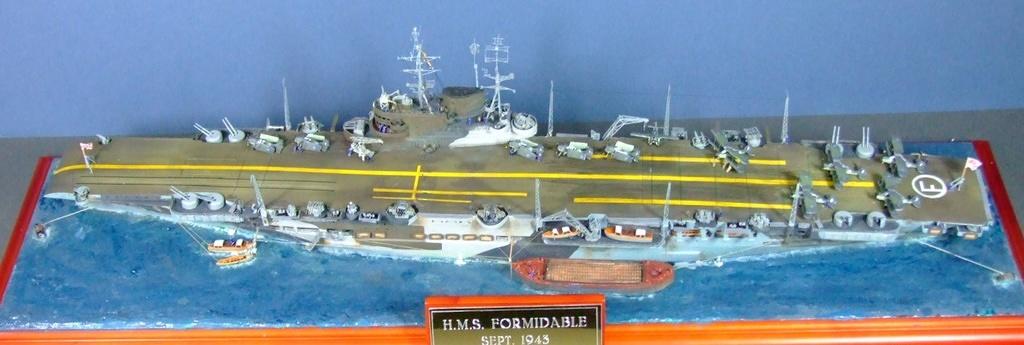 HMS Formidable, Sept 1943, 1:400