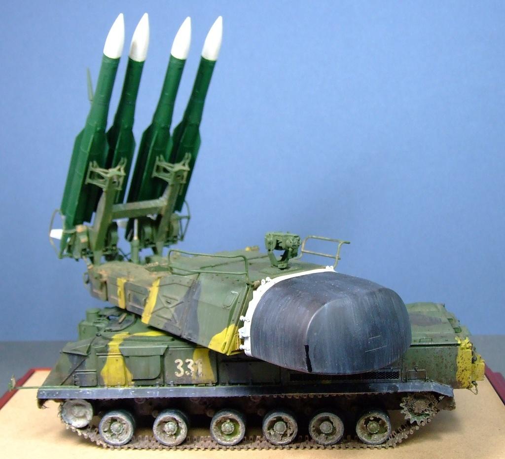 9K37 Buk (Tree), 53rd Air Defence Brigade, Kursk 2019, 1:35