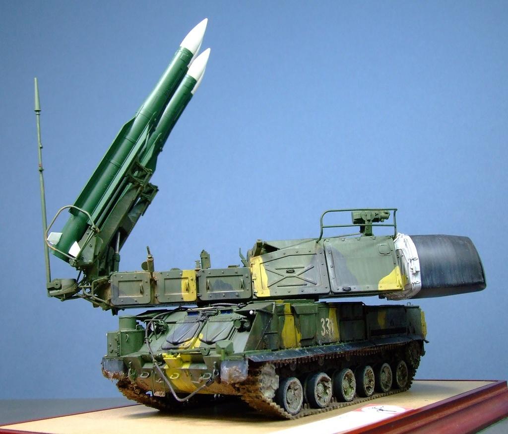 9K37 Buk (Tree), 53rd Air Defence Brigade, Kursk 2019, 1:35