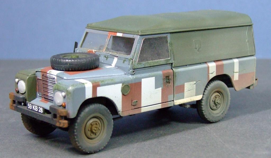 Land Rover Series III, Berlin Brigade, British Army, 1:35