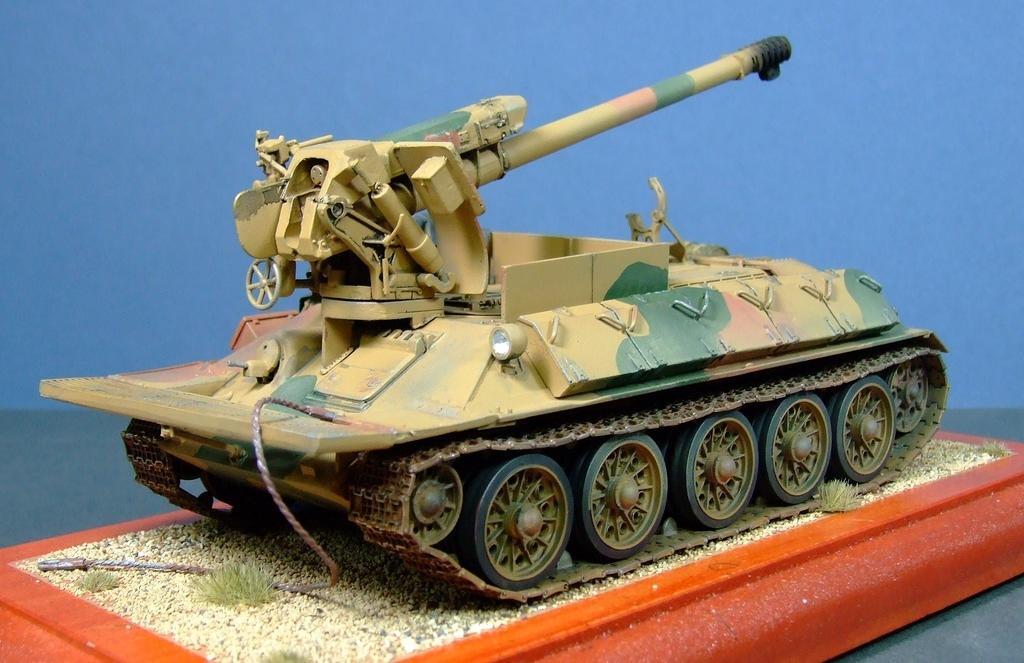 T-34/D-30 122mm self-propelled howitzer, Egyptian Army, 1:35