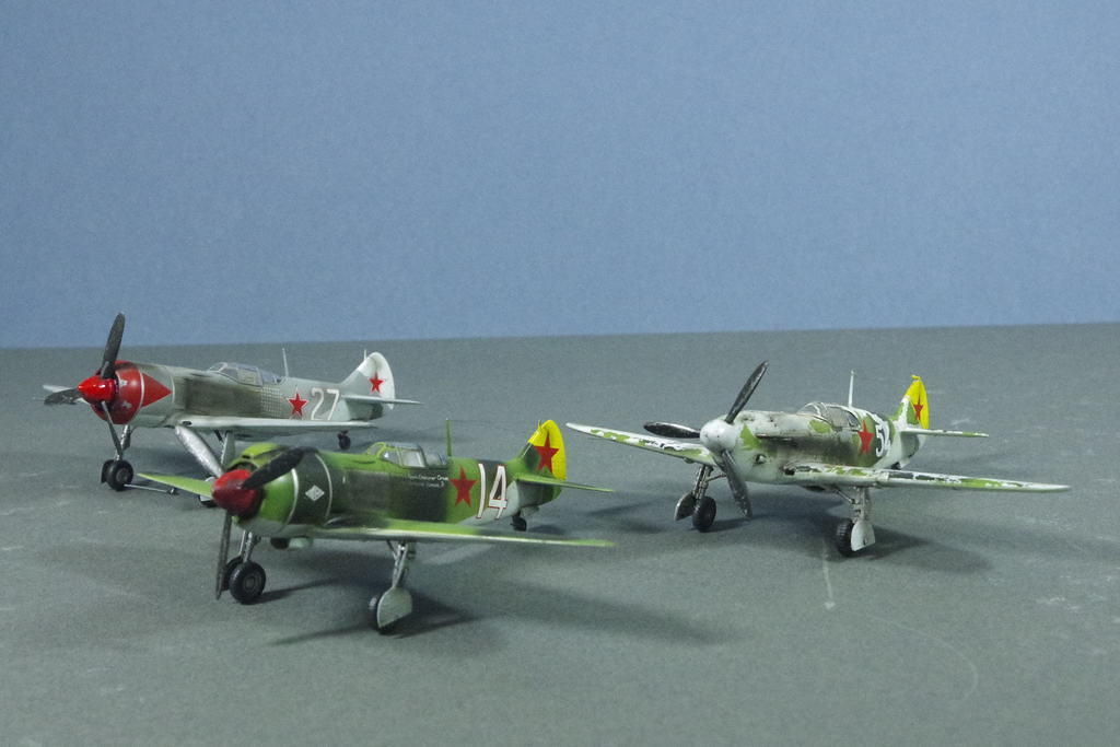 LA6G-3, LA-5, LA-7