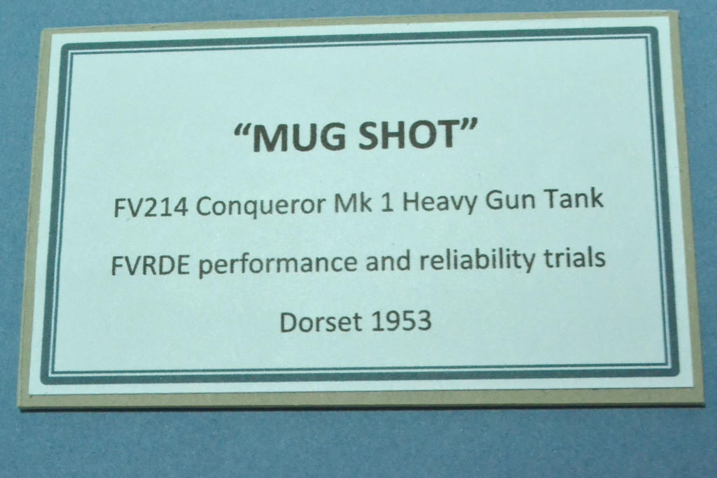 "Mug Shot" FV214 Conqueror Mk1