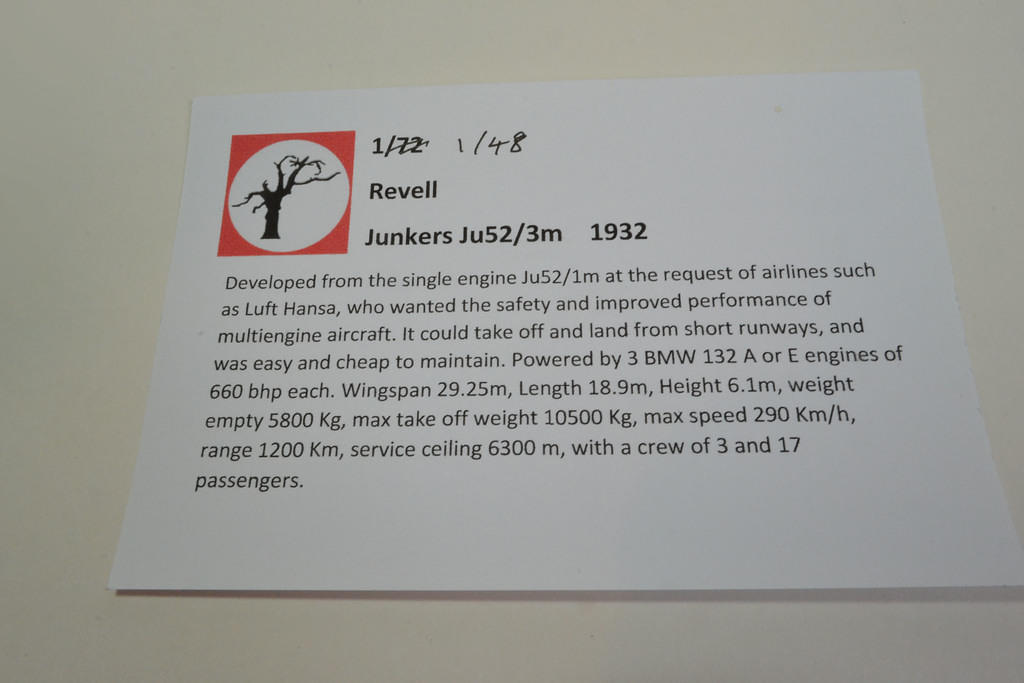 Junker JU 52 1932