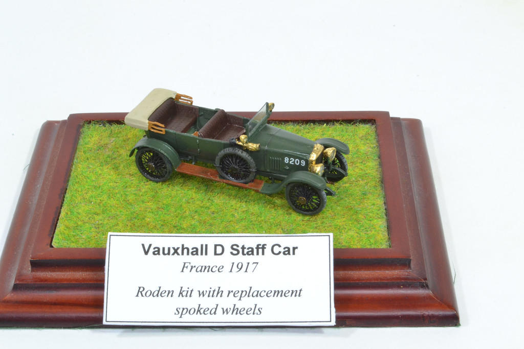 Vauxhall D Staff car, 1:72