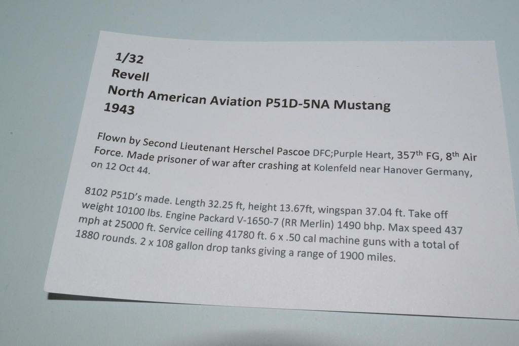 North American P51D-5NA Mustang