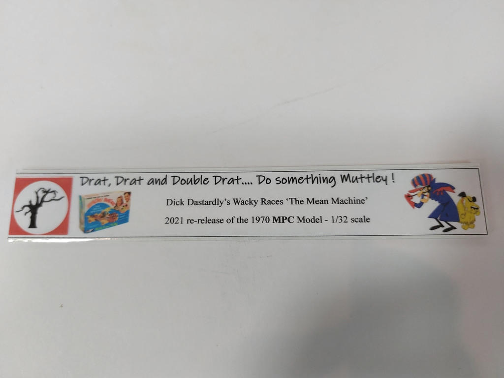 Dick Dastardly from Wacky Races
