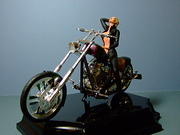 Ride my chopper. 