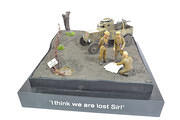 "I think we re lost Sir! "