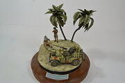 1:35 Tamiya SAS Jeep Diorama "Palm Reading"