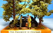 The Password is Courage