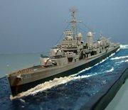 USS Dortch, DD670, Fletcher class destroyer, 1:144