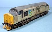 Class 37/5, 37514, Railfreight Metals Sector livery, 1:76