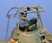 Panzerspahwagen P.204 commander (note the monocle), 1:35