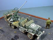 GMC and Bofors 40mm anti-aircraft gun, Free French, 1:35