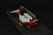 1992 McLaren MP4/7a + Ayerton Senna