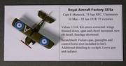 Royal Aircraft Factory SE5a, 1:144