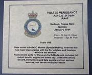 Vultee Vengeance, RAAF, 1944, 1:48