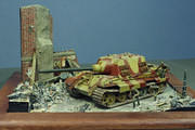 Germany 1945 Jagdtiger diorama